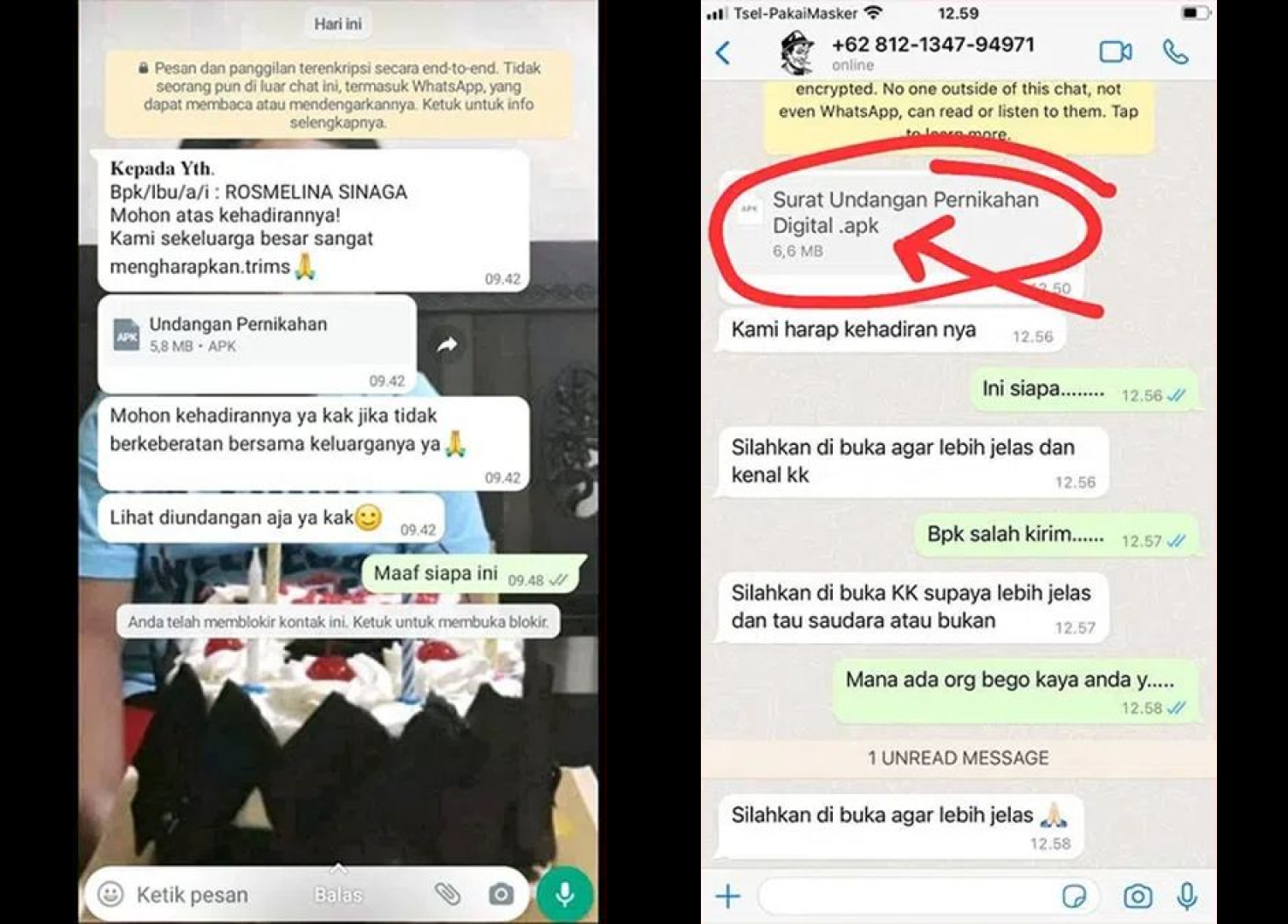 Waspada Penipuan Berkedok Undangan Nikah Di Whatsapp Untuk Bobol M Banking Teknologi 8274